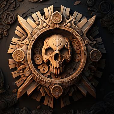 3D модель Игра Gears of War (STL)